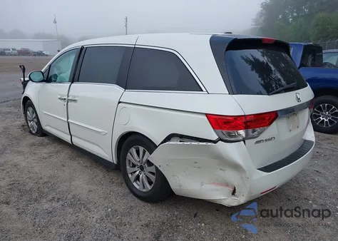 2016 Honda Odyssey Ex-L from USA, damaged, VIN 5FNRL5H66GB093056